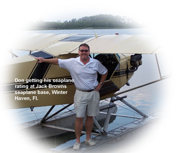 Seaplane at Jack Brown's